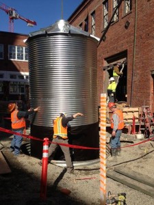 Steel Tanks Harvest Rainwater